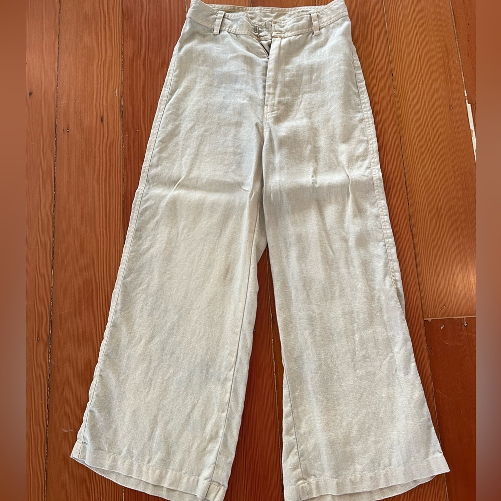 Rove Linen Ankle Crop Pants